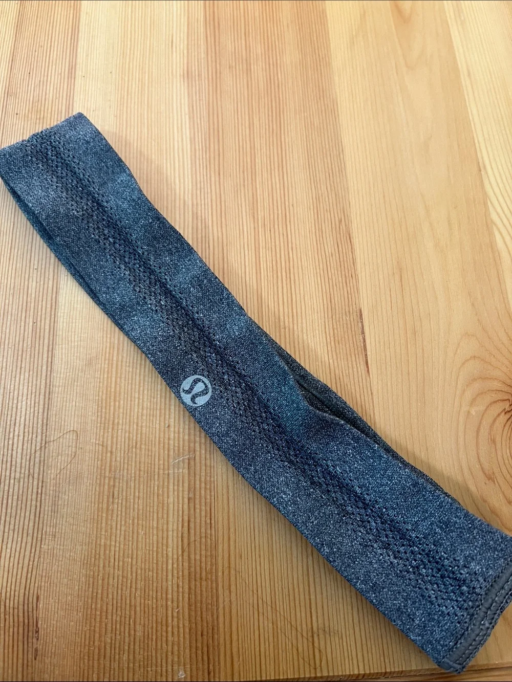 Lululemon Set of 2 Headbands, grey and purple